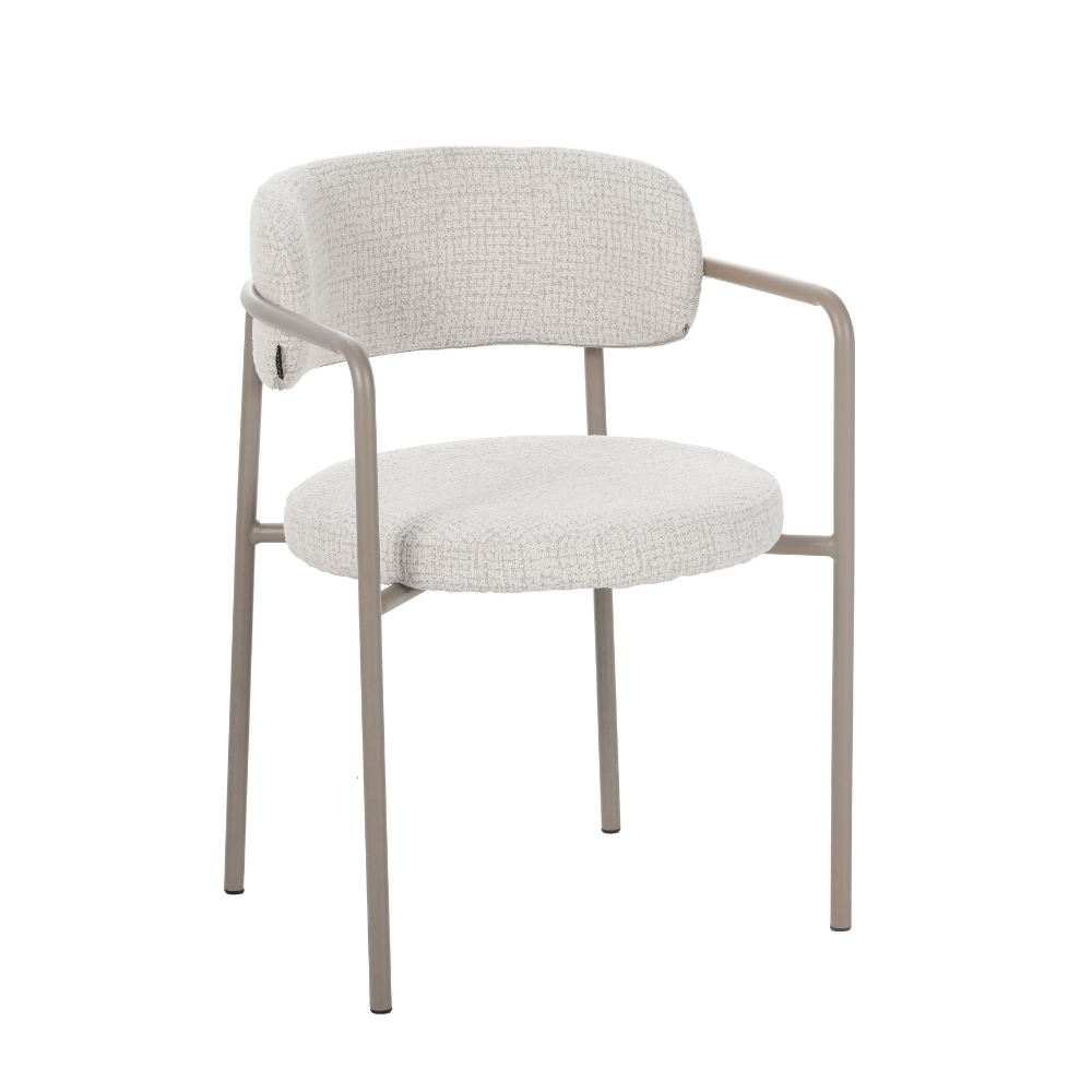 Stoel polyester beige