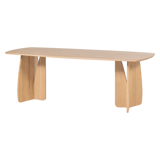 Eettafel eiken naturel