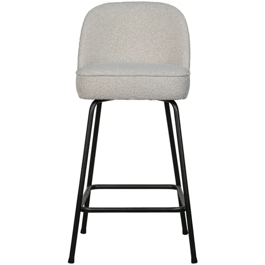 Barkruk polyester naturel 65 cm 50 cm