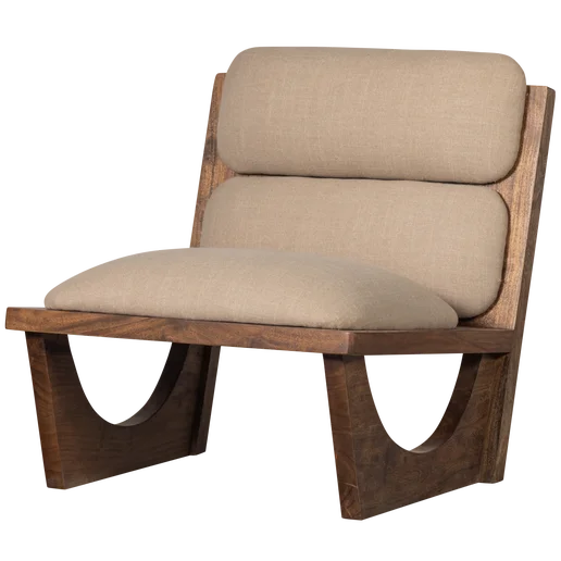 Fauteuil Sella hout naturel