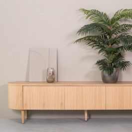 Tv-meubel eiken naturel 220 cm