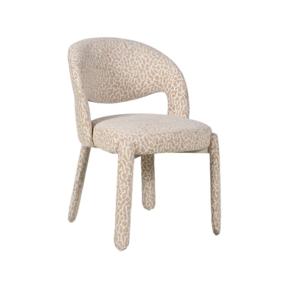 Stoel polyester taupe 56 cm