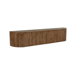 Tv-meubel mangohout naturel smooth 190 × 35 cm hoog