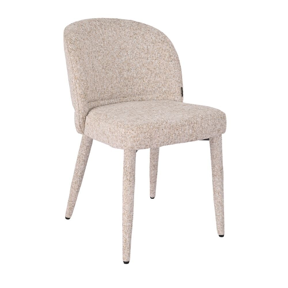 Stoel chenille polyester taupe