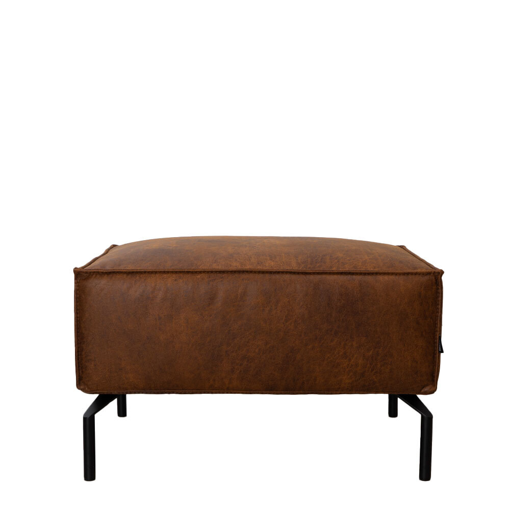Poef Vinon eco-leer cognac