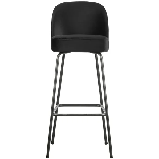 Barkruk polyester zwart 80 cm
