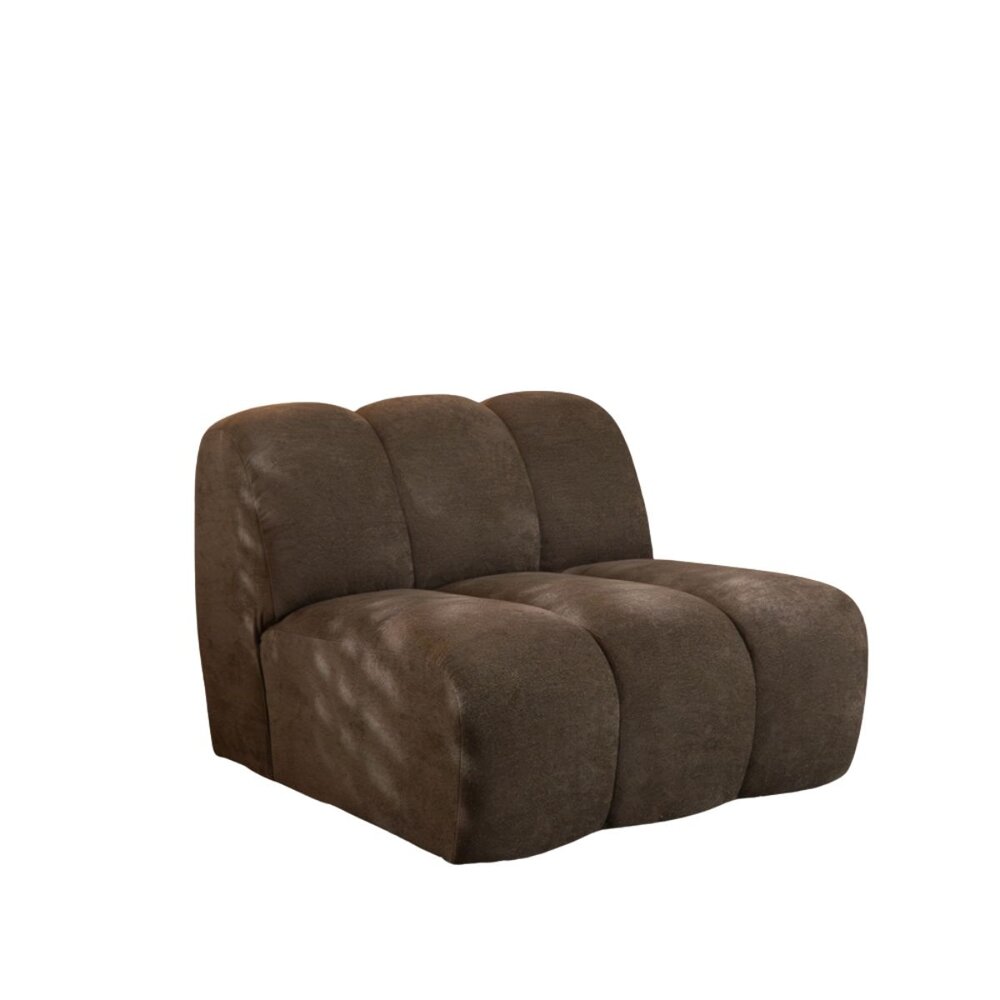 Fauteuil chenille bruin 92 cm
