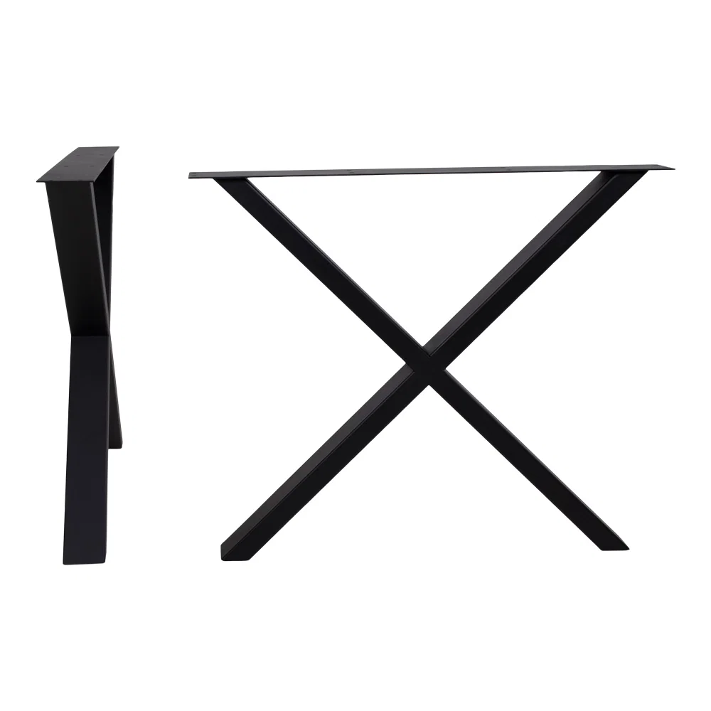 Eettafel Valel staal zwart