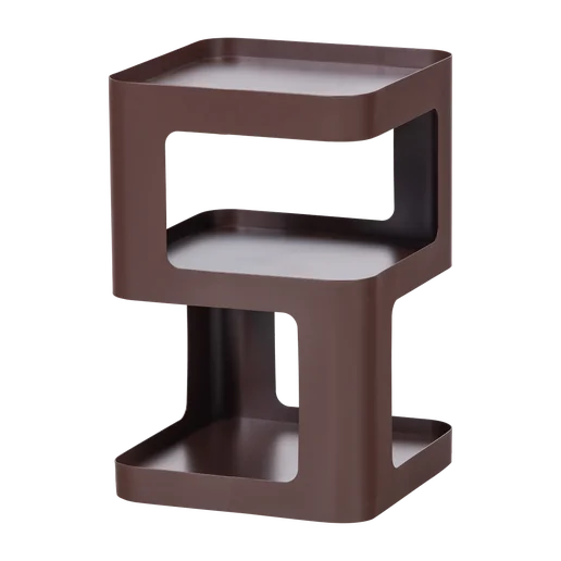 Bijzettafel paars 35 cm