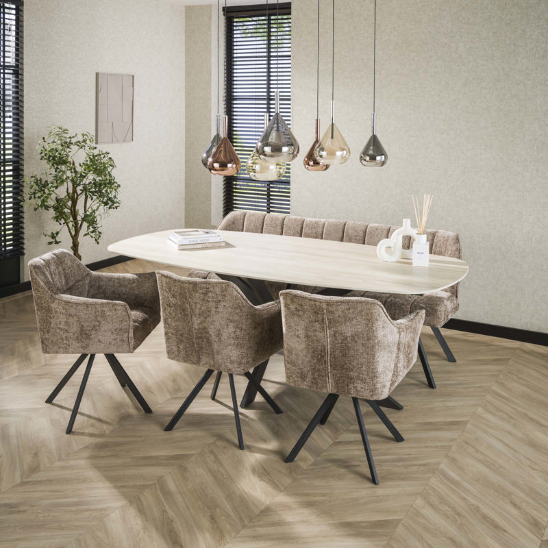 Eettafel 215 cm 8