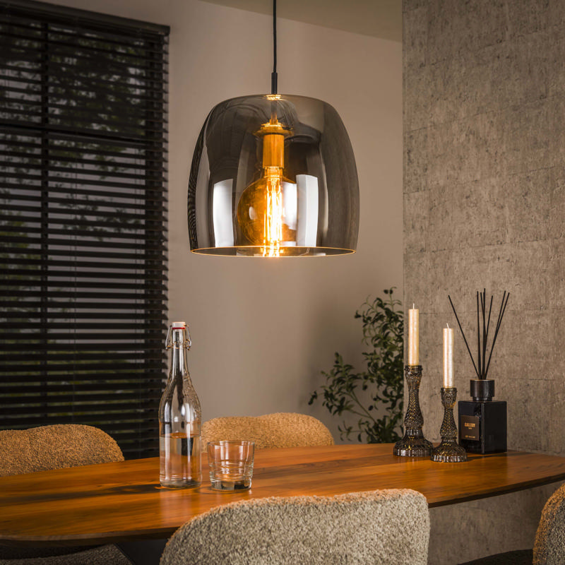 Hanglamp glas 1-lichts