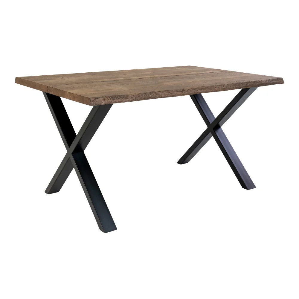 Eettafel eiken gerookt