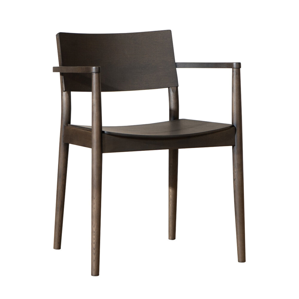 Stoel nee walnoot 53 cm