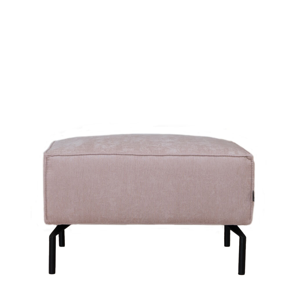 Poef polyester roze