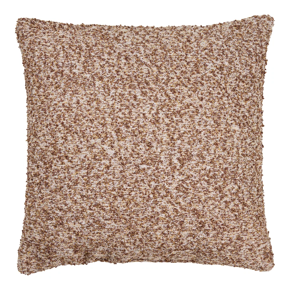 Kussen polyester bruin 45 cm