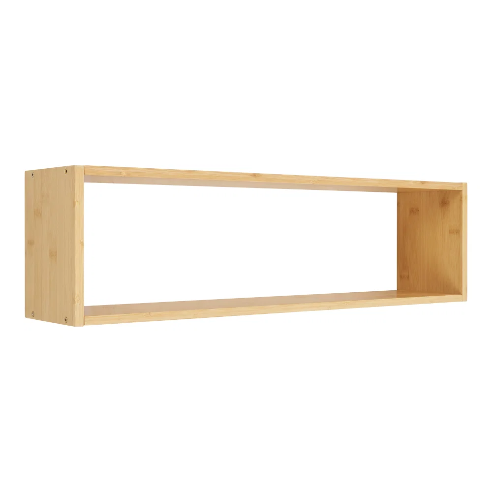 Wandplank bamboe naturel