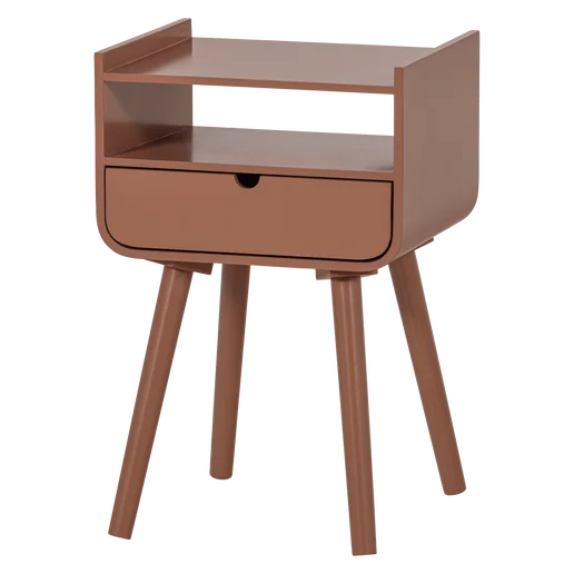Bijzettafel MDF roze 36 cm