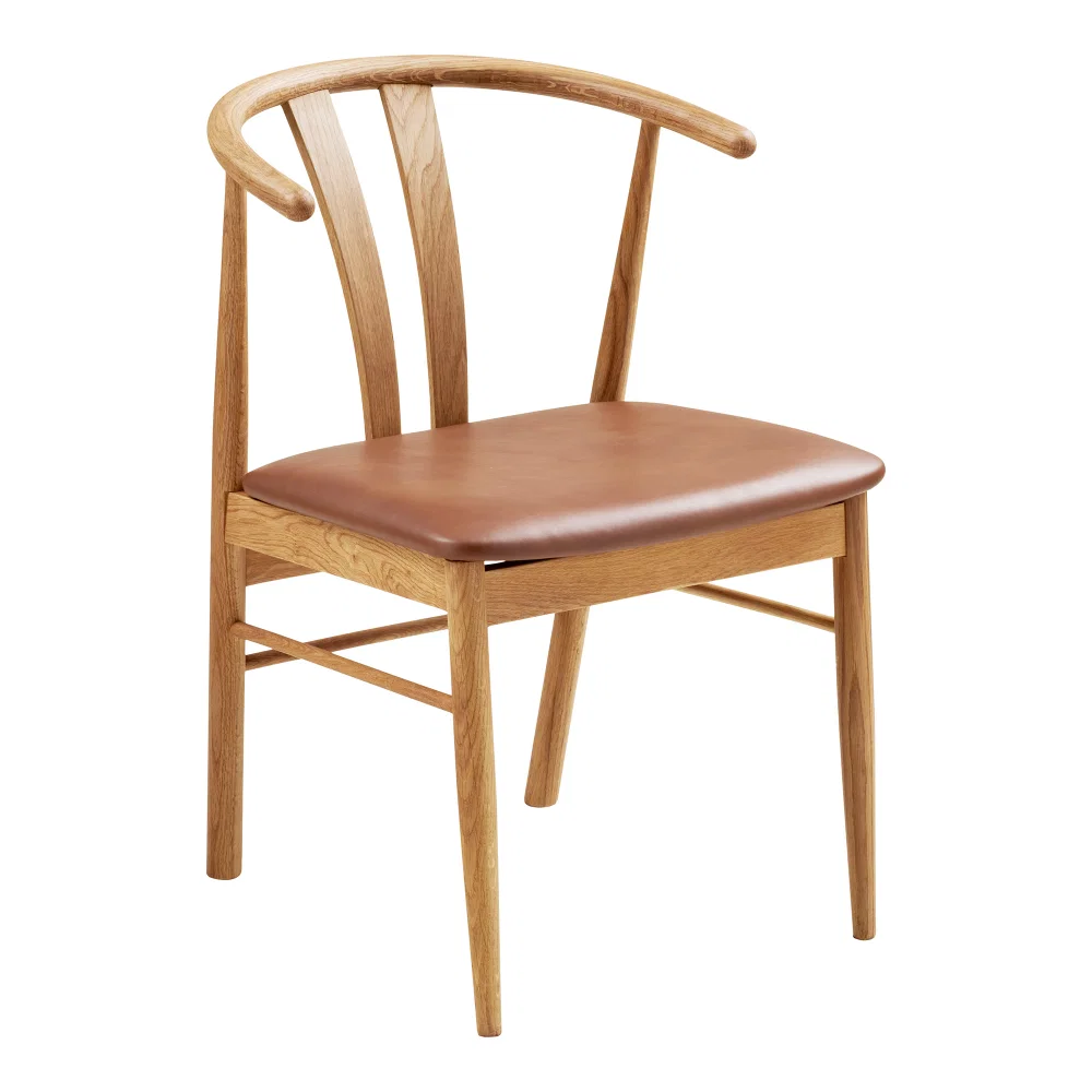 Eetkamerstoel Fenel eiken naturel 51 cm