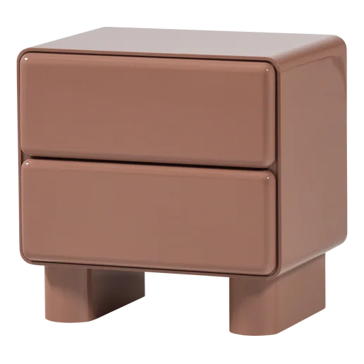 Nachtkastje MDF roze