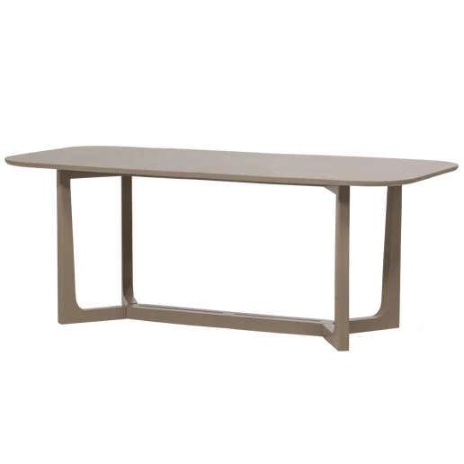 Eettafel beige 180 cm
