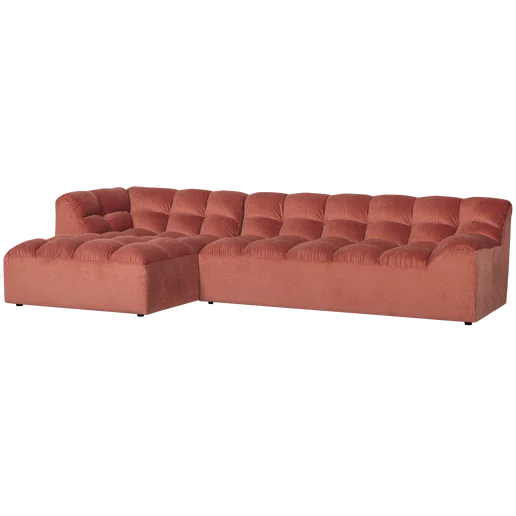 Chaise longue Talmi polyester oranje links