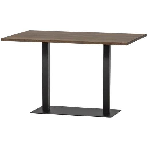Eettafel eiken bruin 120 cm