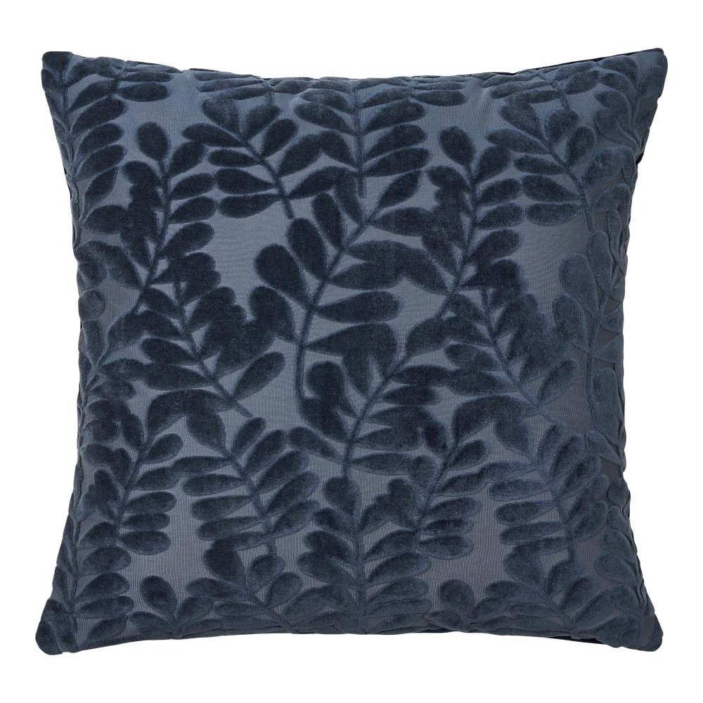 Kussen polyester blauw