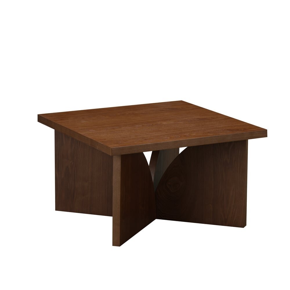 Salontafel Brami MDF + eikenfineer rustiek eiken 68 cm