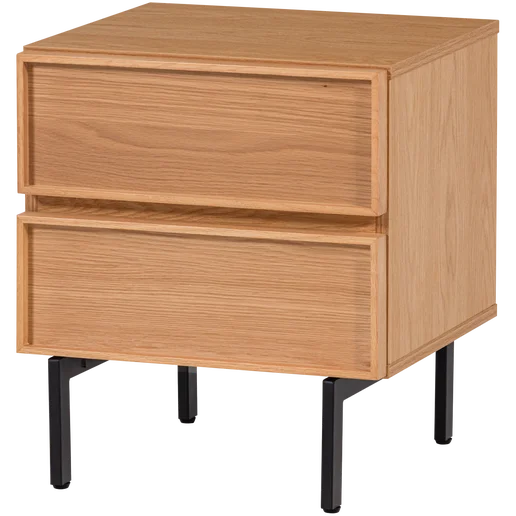 Nachtkastje melamine naturel