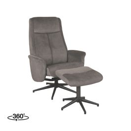 Poef cosmo antraciet 1 77 cm