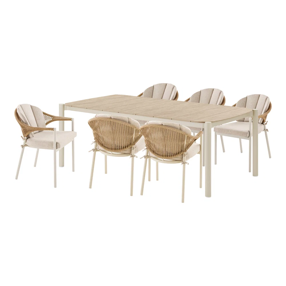 Tuinstoel nonwood (PE) zand