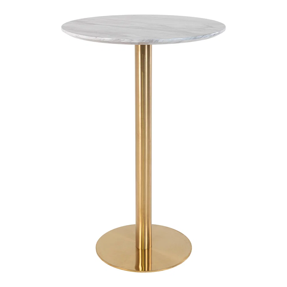Bartafel Valla staal wit