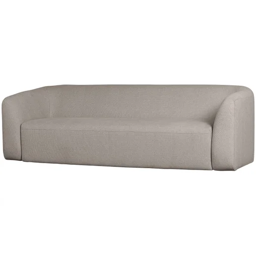 Bank Ternavo polyester wit 3-zits 240 cm