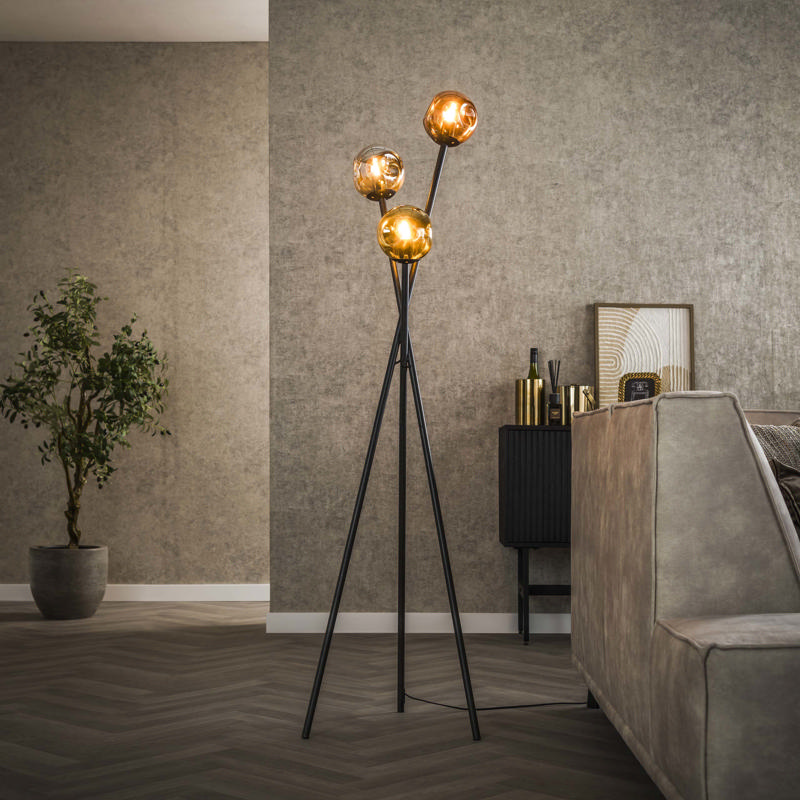 Vloerlamp 3-lichts 7
