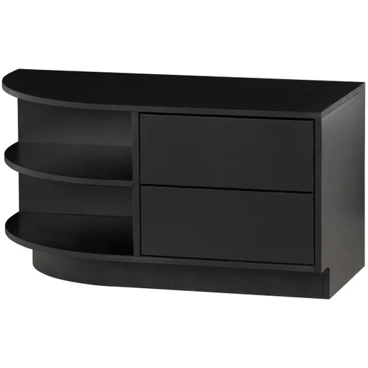 Tv-meubel Vesar zwart links 78 cm