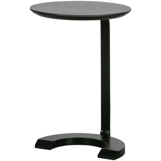 Bijzettafel Coris metaal zwart 39 cm