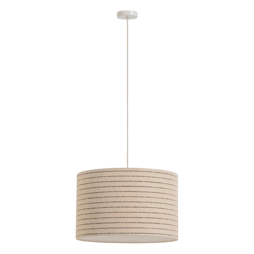 Hanglamp bouclé naturel 55 cm