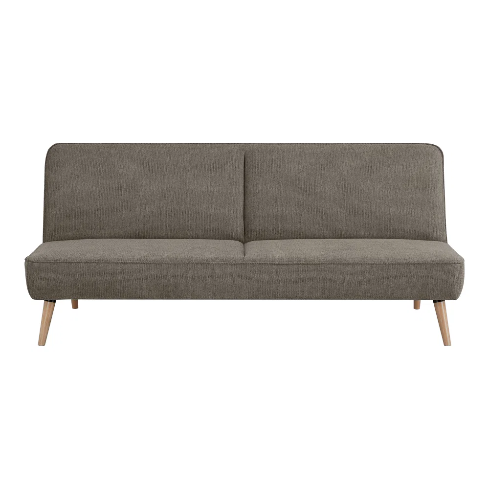 Bank polyester bruin 186 cm