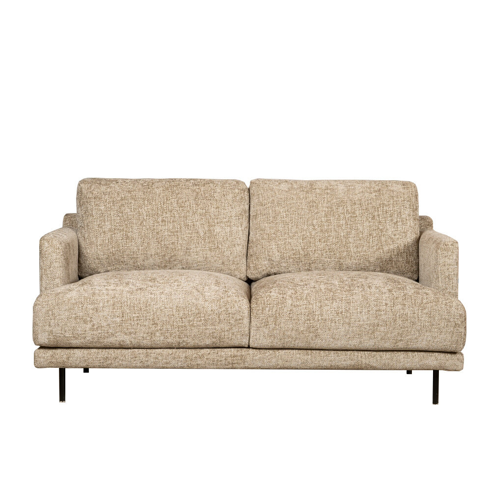 Bank polyester taupe 5-zits 3