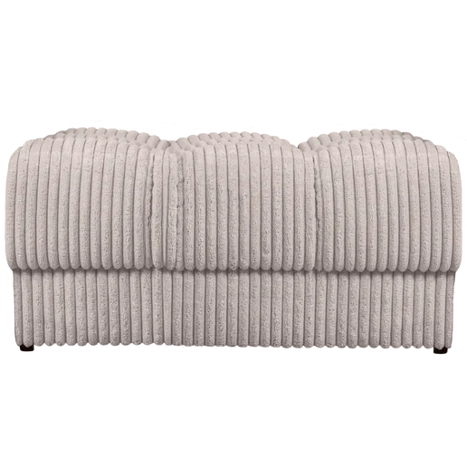 Poef Orna polyester naturel