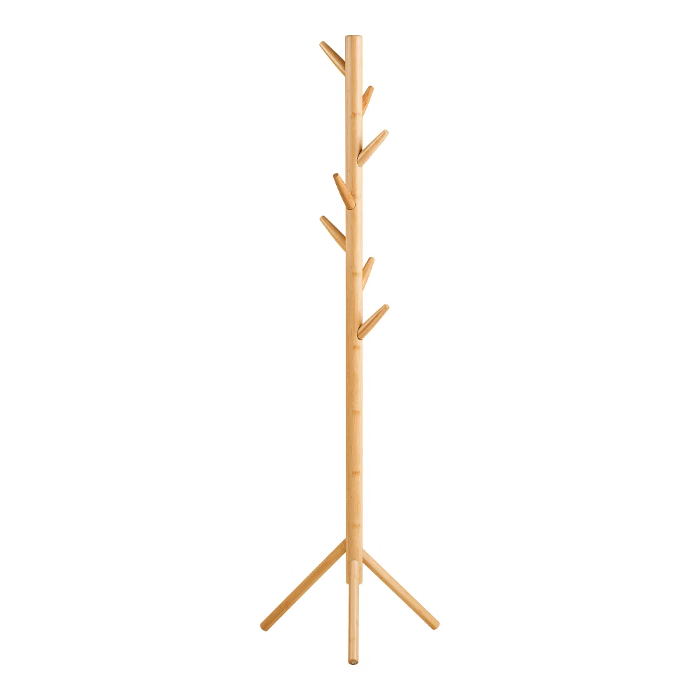 Kapstok bamboe naturel