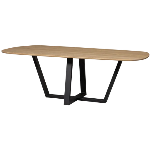 Eettafel Dalo eiken 220 × 74 cm hoog