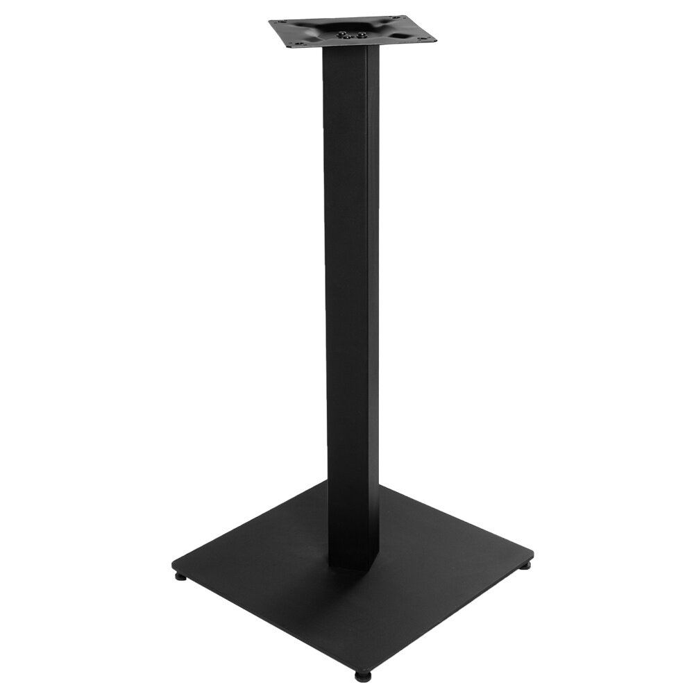 Bartafel metaal zwart