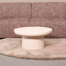Salontafel mangohout soft zand 60 cm