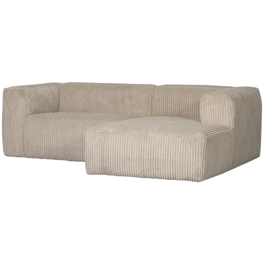 Chaise longue Helar naturel rechts