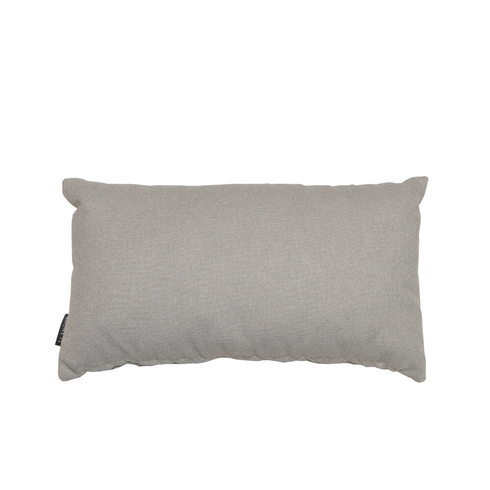 Kussen polyester grijs 25 × 45 cm