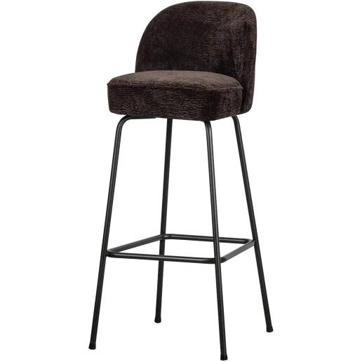 Barkruk polyester bruin 80 cm