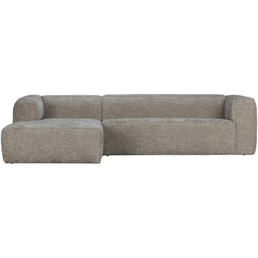 Hoekbank Core bruin links 305 × 73 cm hoog
