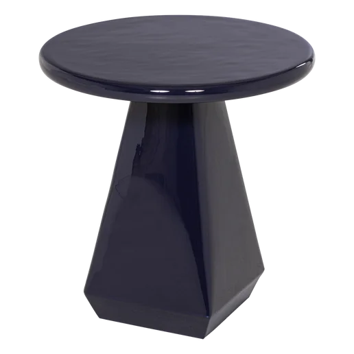 Bijzettafel Perna blauw