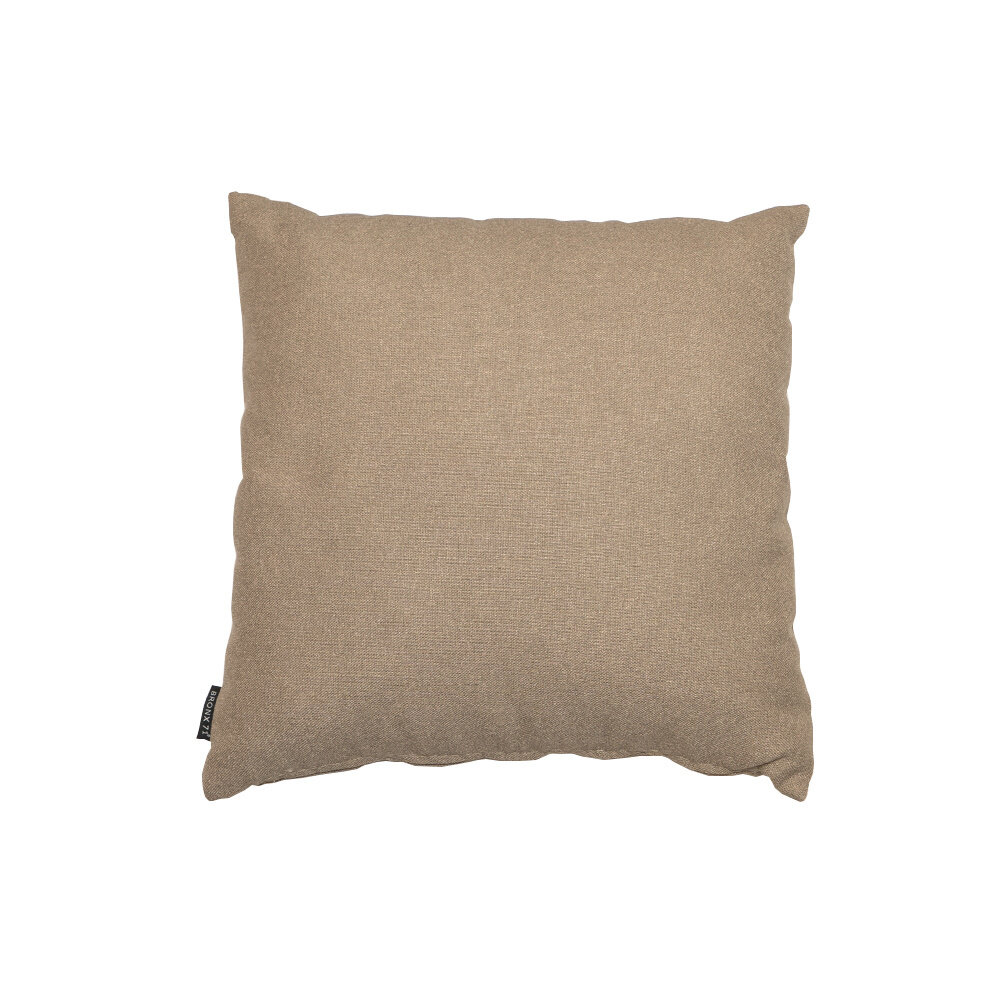 Kussen polyester taupe 45 × 45 cm